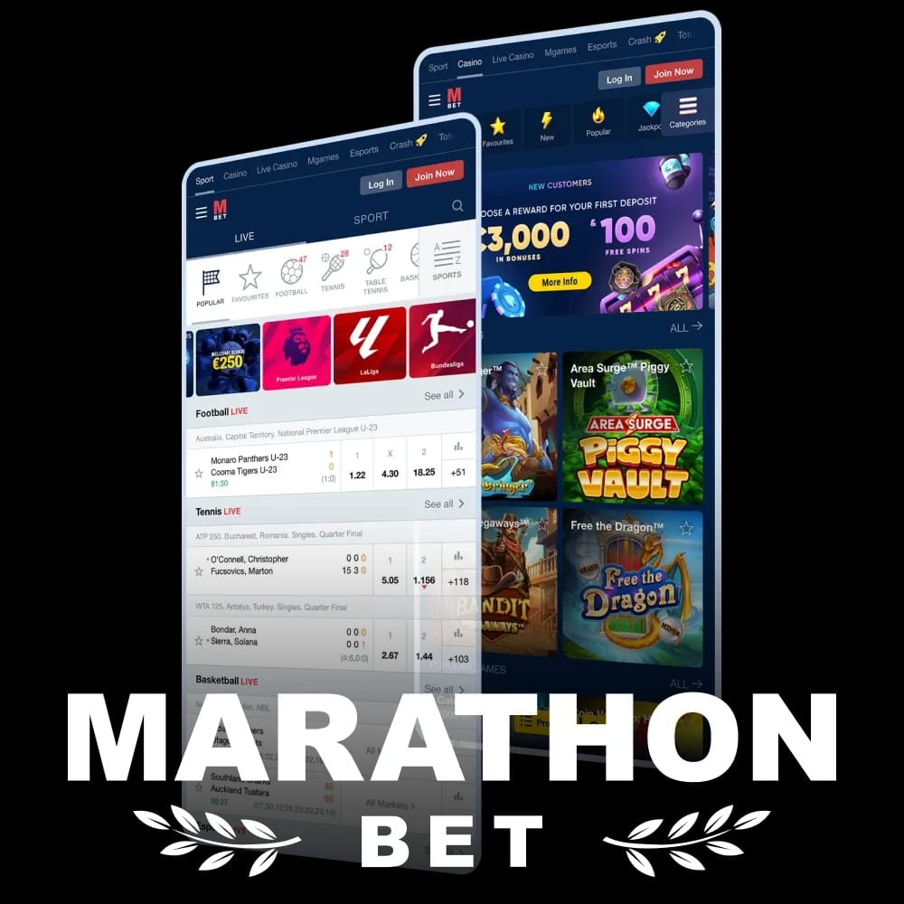 Intestazione app Guida MarathonBet Italia